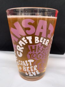 揮八郎ビール(ピルスナー)その1