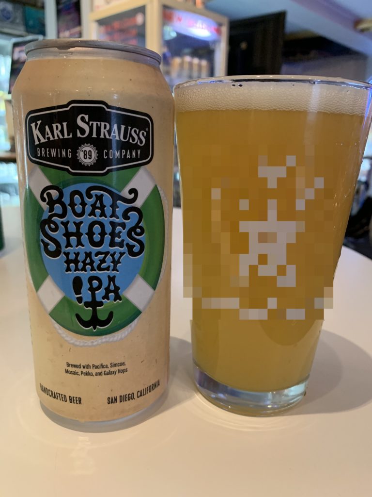 Karl Strauss(カール ストラウス):「Boat Shoes Hazy IPA(ボートシューズヘイジー Karl Strauss(カール ストラウス):「Boat Shoes Hazy IPA(ボートシューズヘイジー